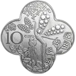 Vorderseite der 10 Euro-Münze